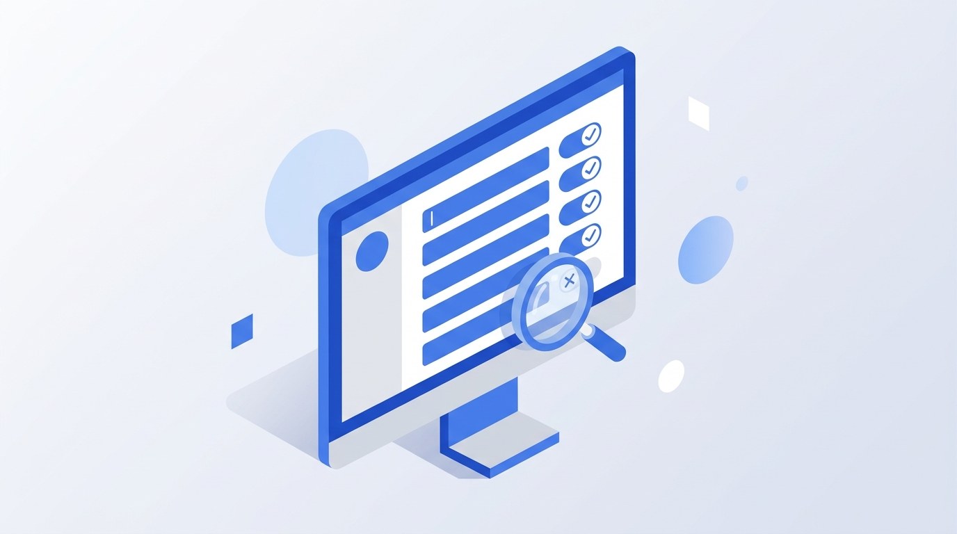 Illustration of tracking which queries show your business