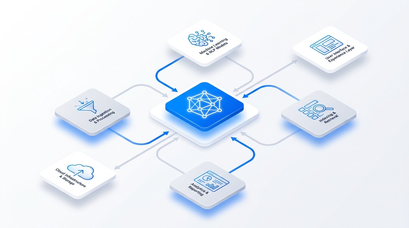 Concept illustration for the section The Software and Tool Layer
